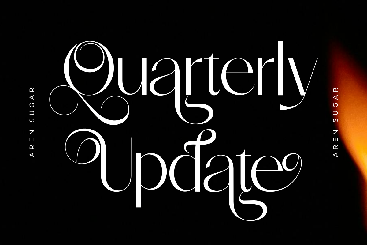 Aren Sugar, a Sans Serif Font by zaaintype (Photo 9 of 15)