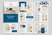 Brochure | Canva, MS Word, InDesign, a Brochure Template by Leaflove (Thumbnail 1 of 10)