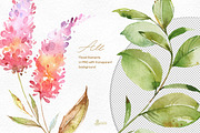 Crystal. Floral & Polygonal Bundle, a Decorative Illustration by OctopusArtis (Thumbnail 12 of 15)
