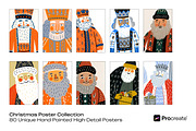 Christmas Poster Collection, a Seasonal Illustration by crafty (Thumbnail 10 of 12)