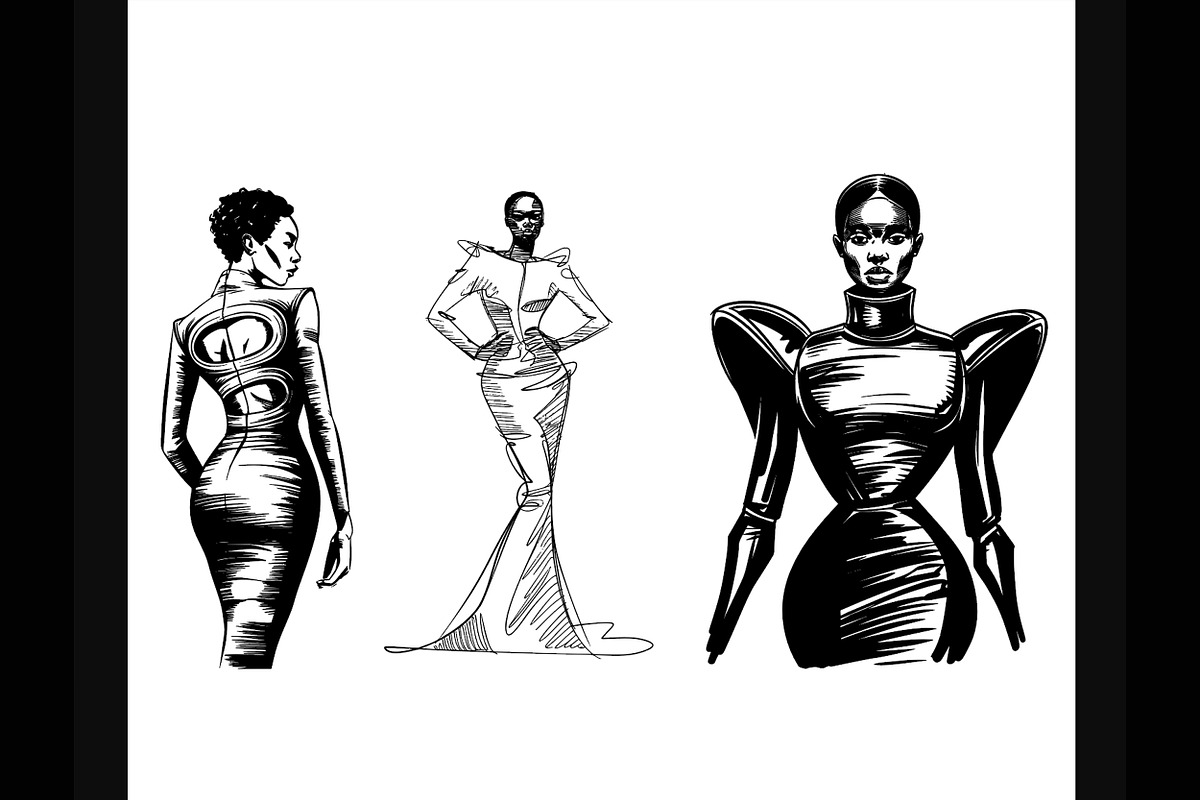 Custom fashion illustration, a Person Illustration by SketchArtStudio (Photo 10 of 12)