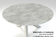 Minotti Van Dyck dining tables, a Furniture 3D Model by WidhiMuttaqien (Thumbnail 6 of 12)