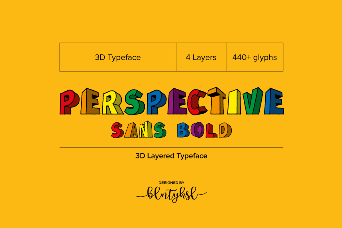 Perspective Sans Bold By Bülent Yüksel