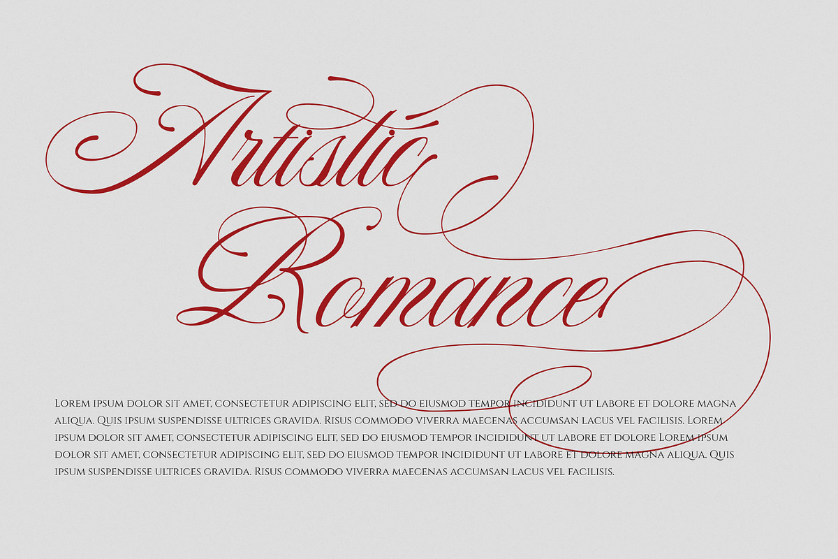 Rastrina Calligraphy Script Font, a Script Font by RantautypeStudio (Photo 11 of 16)