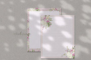 Floral Notepad Template | 33 Designs, a Stationery Template by slowlivecreate (Thumbnail 5 of 15)
