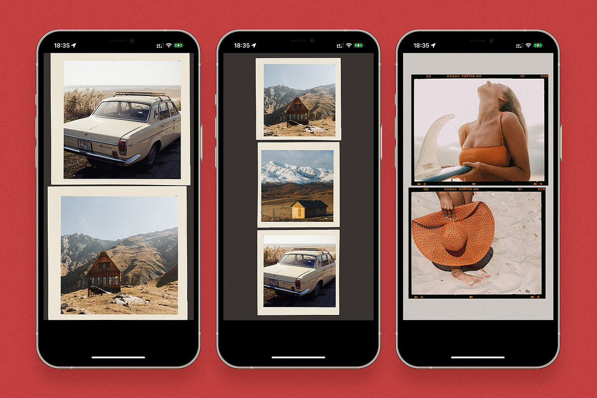 24 Film Frames - Instagram Templates, a Social Media Template by Artcoast Std. (Photo 5 of 9)