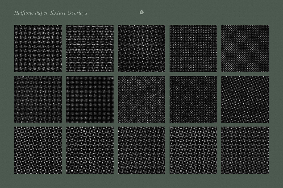 Halftone Paper Texture Overlays, a Texture Graphic by Freezerondigital (Photo 10 of 11)