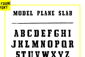 MODEL PLANE SLAB