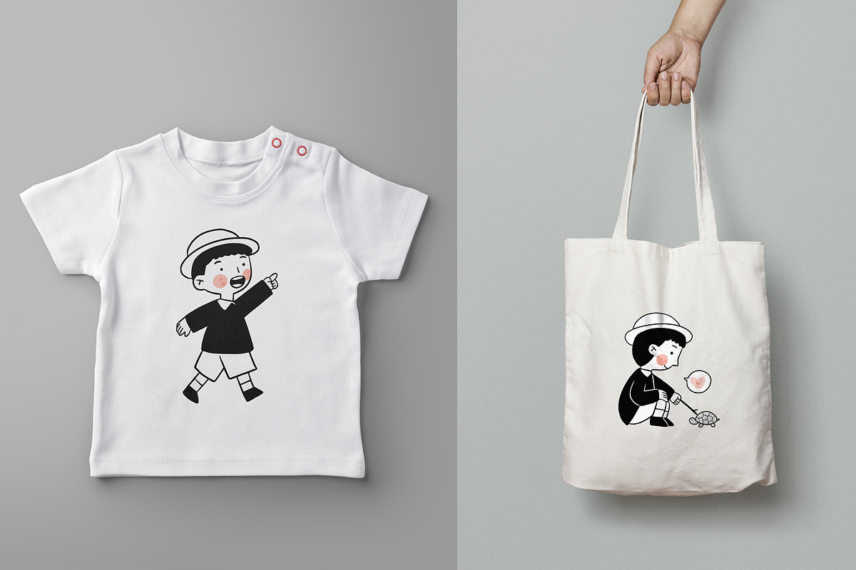 Kindergarten Kids elements bundle, a Person Illustration by RizkaNurfazrina (Photo 4 of 6)