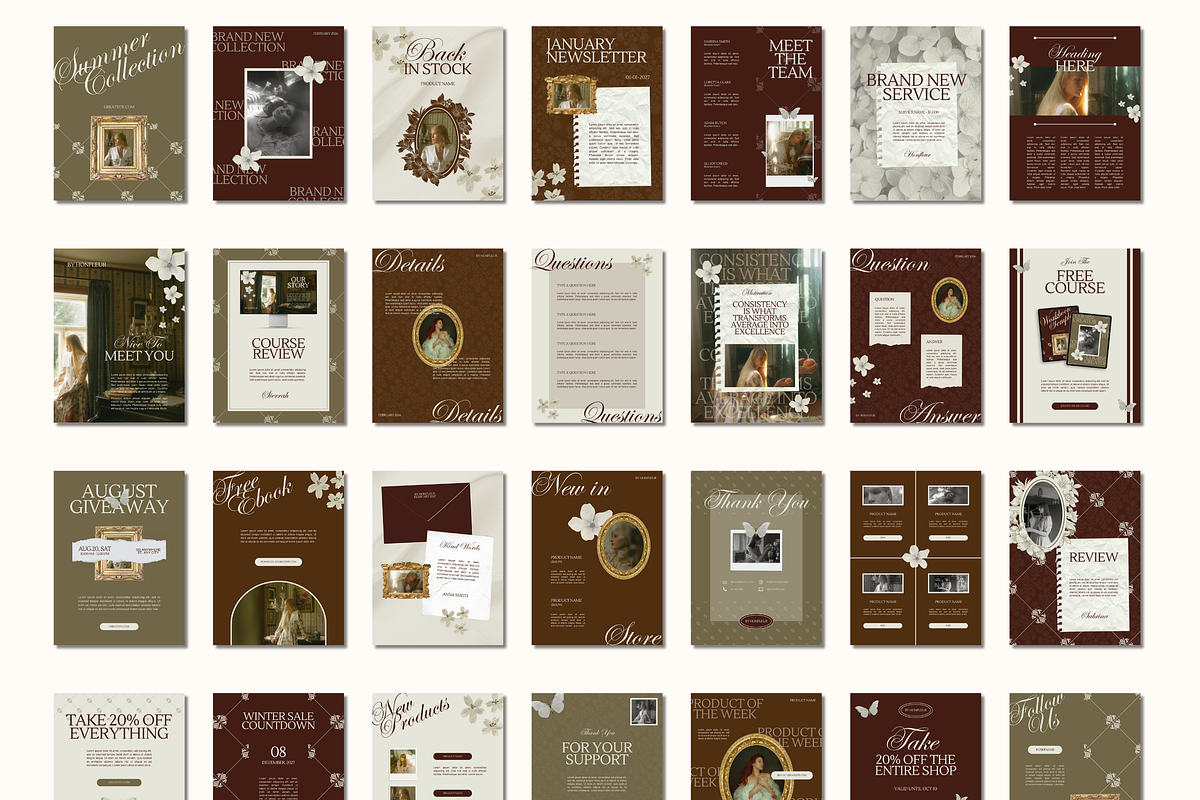 Email Marketing Newsletter Template, an Email Template by Branding Babe Co. (Photo 4 of 10)