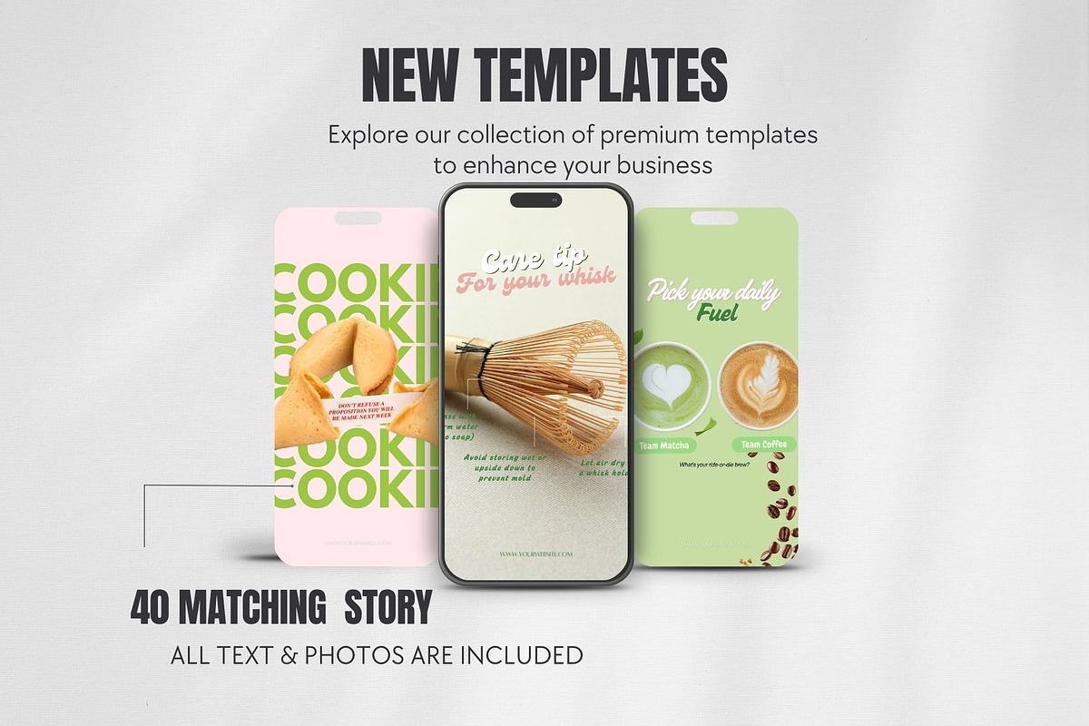 Cafe Social Media Marketing Content preview 3