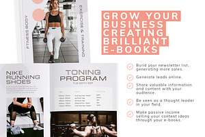 Fitness EBook Canva Template