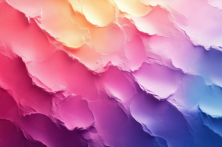 Colorful textured wall with gradient, a Photo by Tanuart