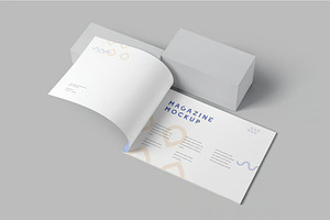 A4 Horizontal Brochure Mockup