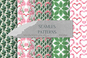 Tropical Love Wedding&Valentines, an Illustration by Cat In Colour (Thumbnail 8 of 11)