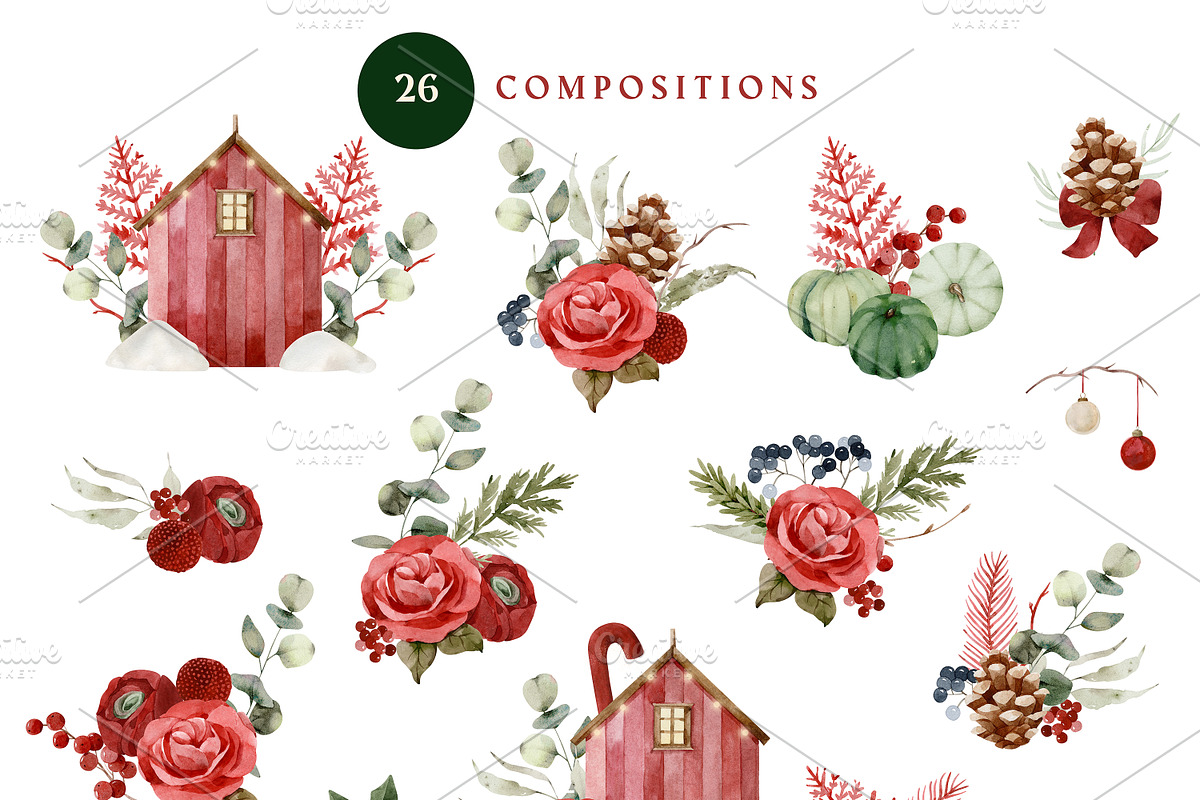 Scandi Christmas, an Illustration by nathalieclaire (Photo 5 of 11)
