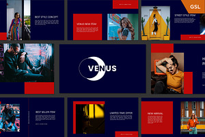 VENUS Googleslide Templete