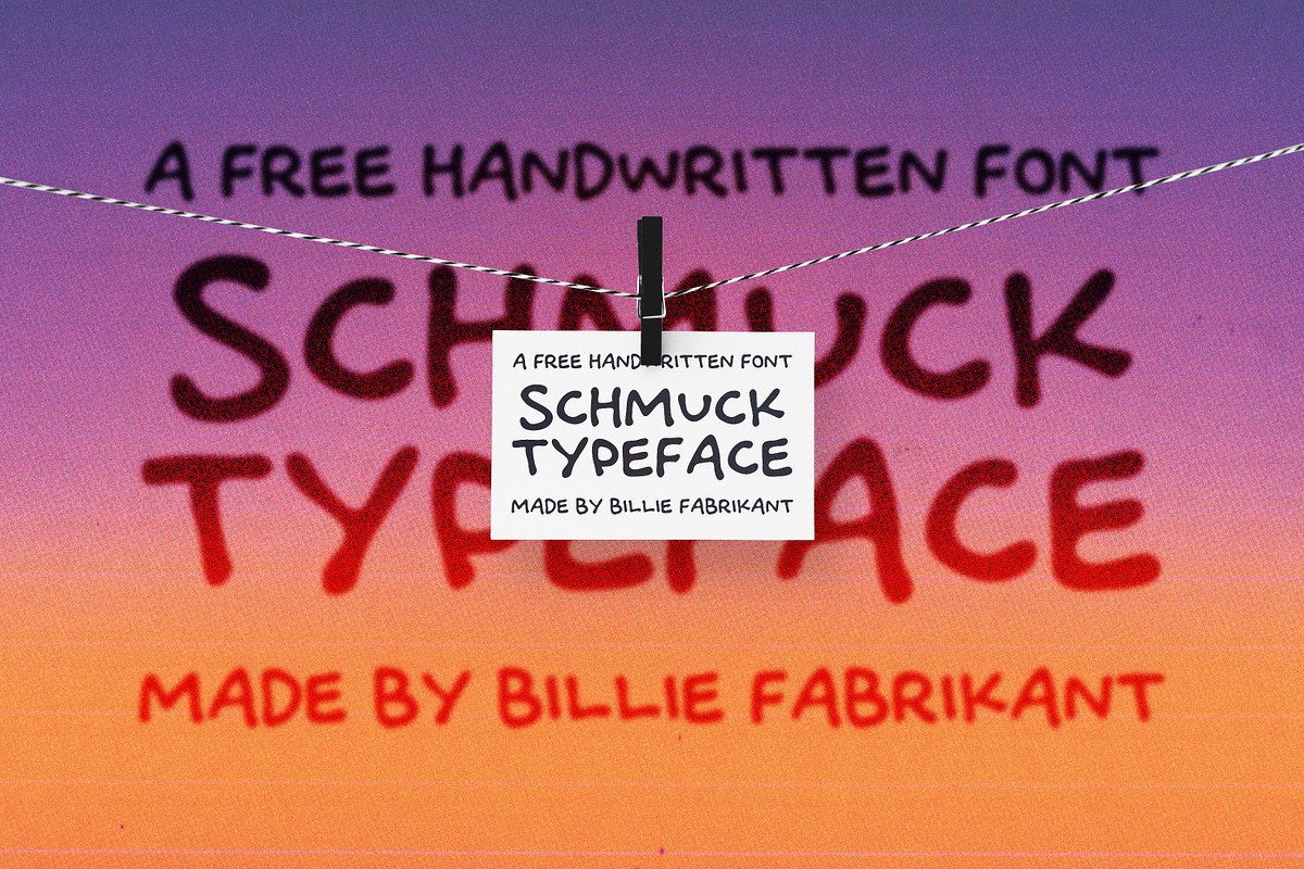 Schmuck | Casual Serif Font, a Handwritten Font by BS Type Co. (Photo 1 of 4)