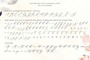 Gathering Calligraphy Wedding Script, a Script Font by Mila Garret (Thumbnail 15 of 17)
