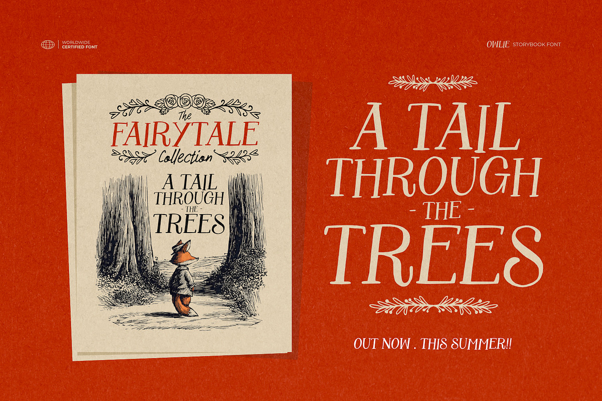 Owlie - Storybook Font, a Font by ikiiko (Photo 3 of 7)