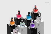 Nail Polish Mockup Set, a Cups & Container Mockup by Renderteam (Thumbnail 7 of 8)
