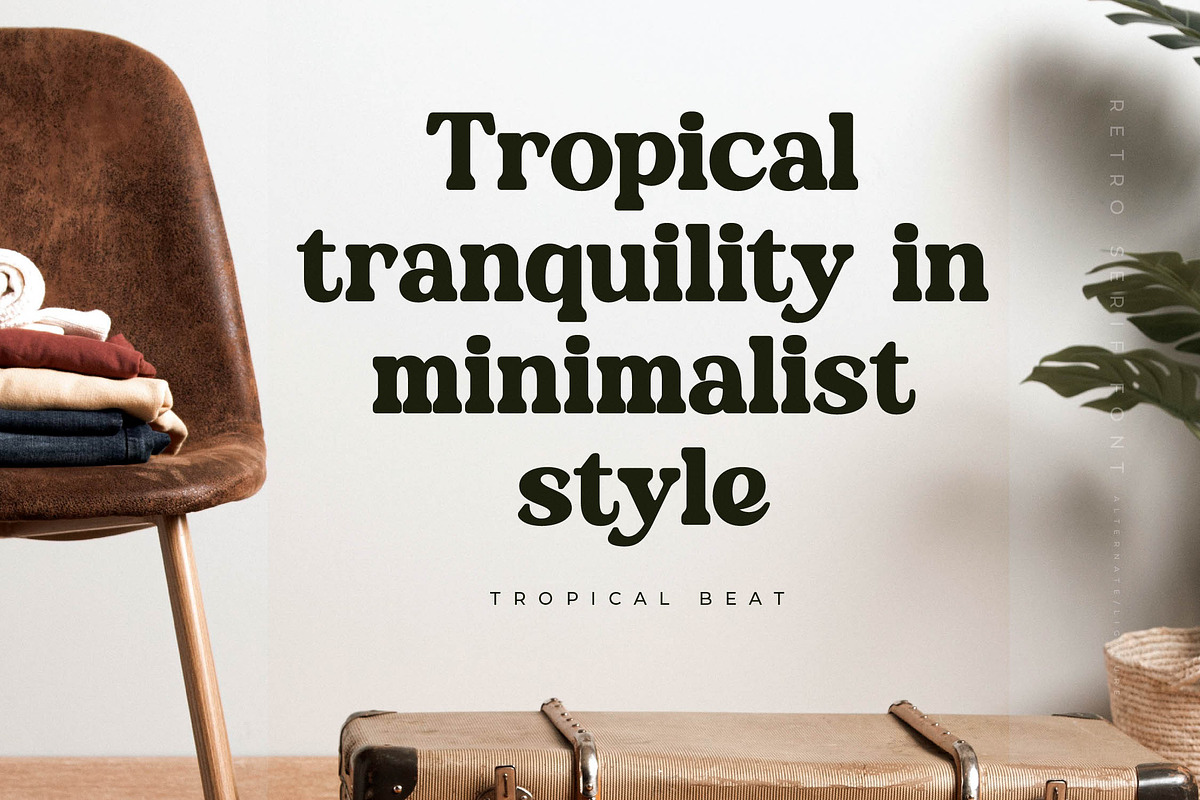 Daylist Beach Retro Serif Font, a Serif Font by Letterena Studios (Photo 6 of 15)