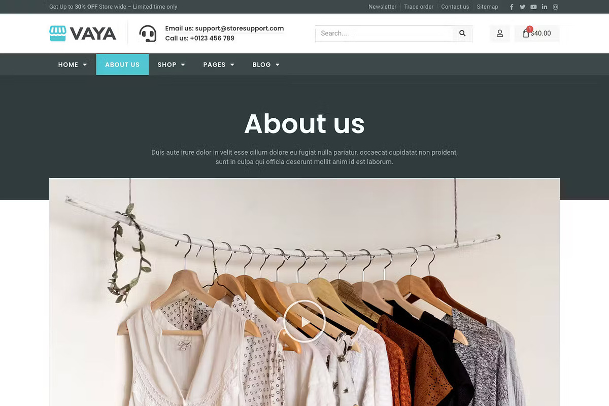 WooCommerce Elementor Template Kit, an UI Kit Template by UInstrument (Photo 6 of 9)