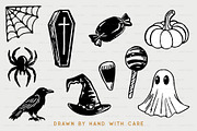 Halloween Icons Hand Drawn Graphics, a Solid Icon by BirDIY Design (Thumbnail 7 of 9)