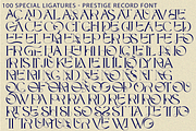 PRESTIGE RECORD - MODERN LUXURY FONT, a Serif Font by 177Studio (Thumbnail 8 of 8)