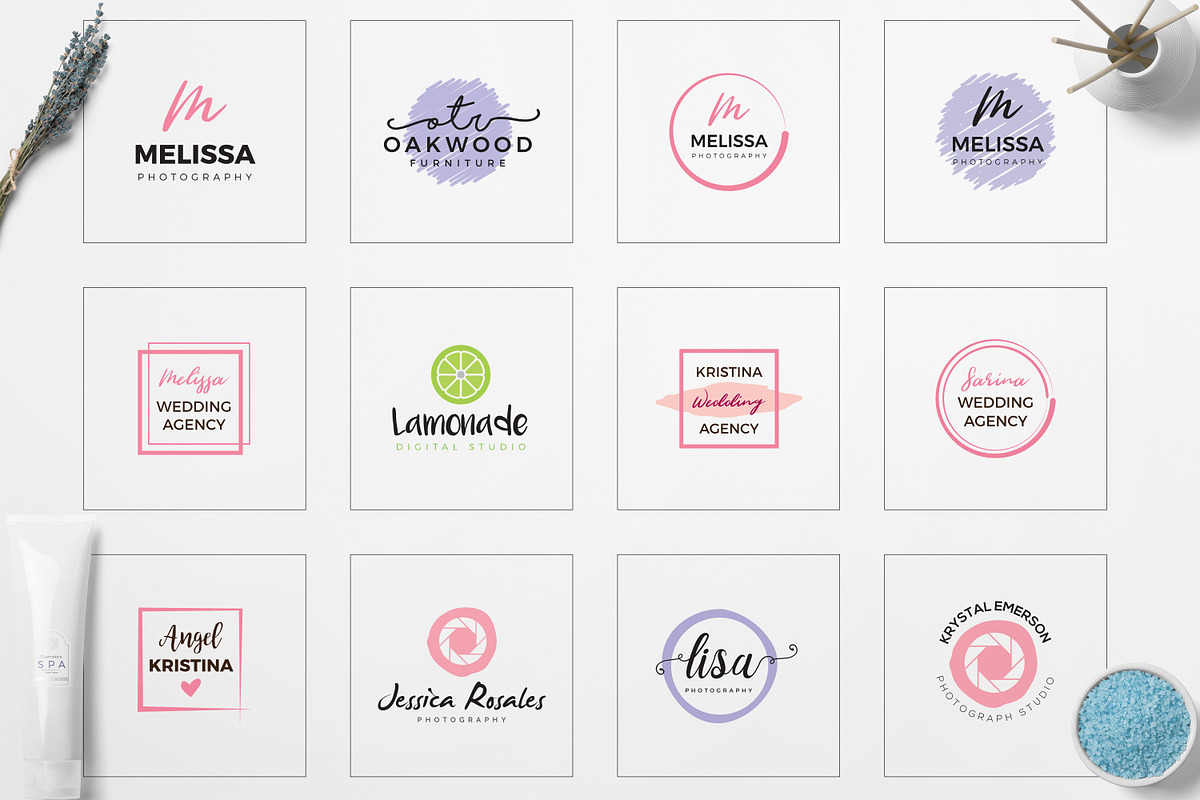 520 Premade Logo Bundle + Bonus, a Branding & Logo Template by XpertgraphicD (Photo 32 of 76)