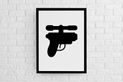 Water Gun Silhouette SVG, an Object Illustration by newminddesign (Thumbnail 2 of 3)
