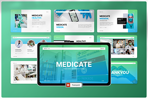Medical Healthcare Powerpoint, a Presentation Template by Annora Studio