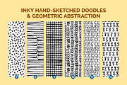 Hand Drawn Ink Patterns, a Pattern Graphic by 35lab (Thumbnail 3 of 9)