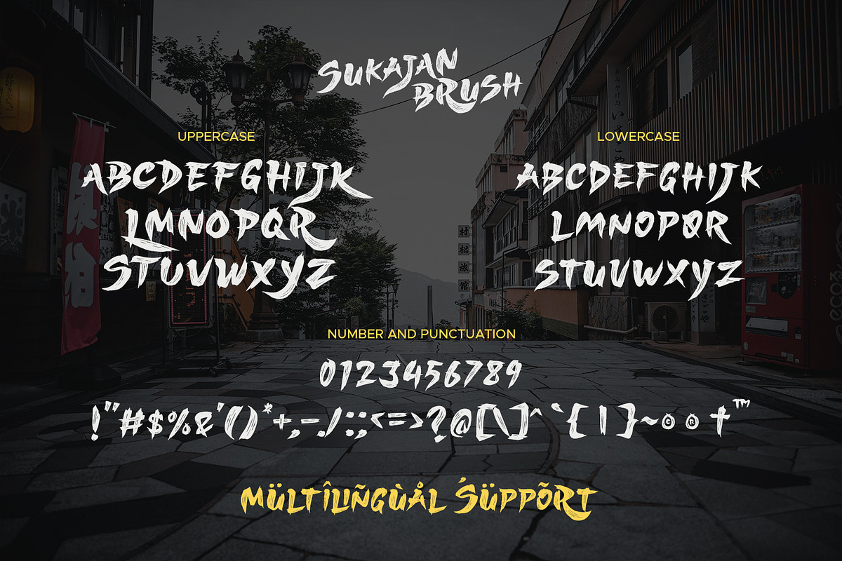 Sukajan Brush Font, a Script Font by tkzgraphic (Photo 4 of 9)