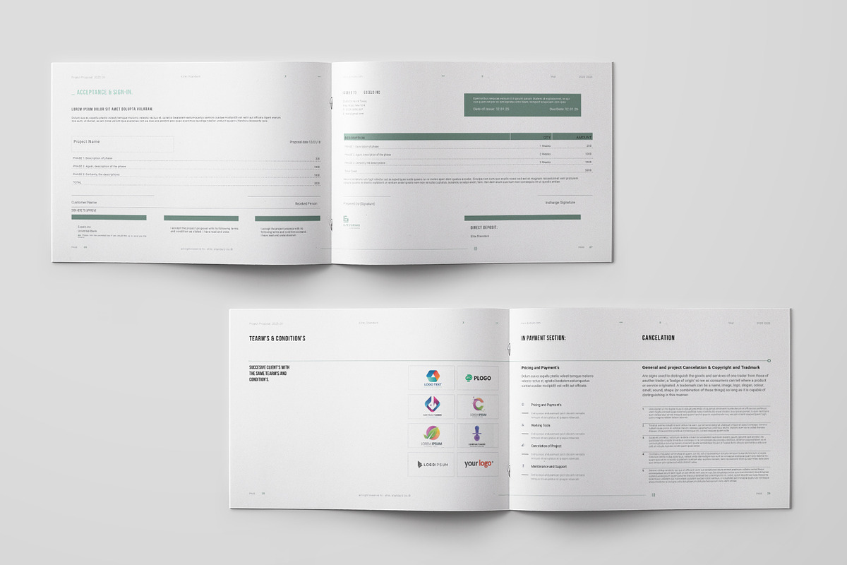Proposal Set, a Brochure Template by Elite_Standard (Photo 23 of 35)