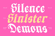 CS Rebelion – Blackletter Font, a Blackletter Font by Craft Supply Co. (Thumbnail 4 of 8)
