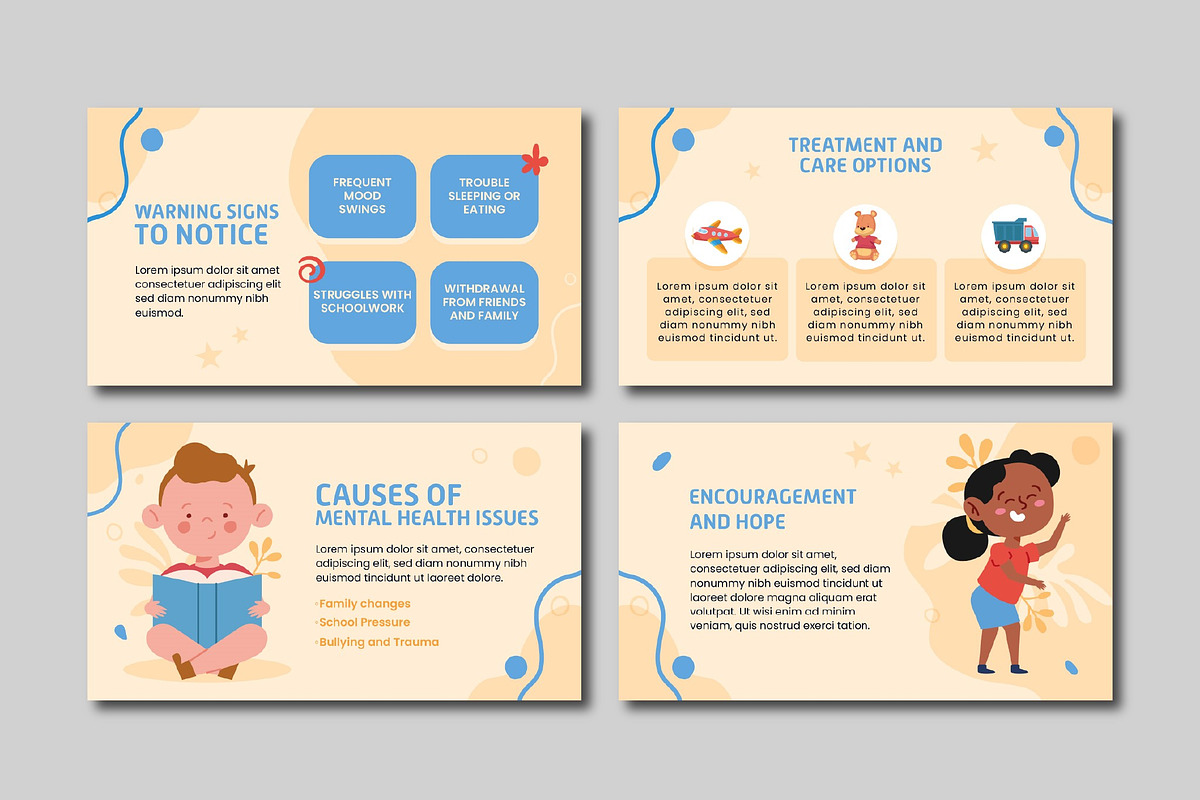 Kids Mental Health Presentation preview 2