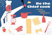 Italian Food Vector Illustration, a Food Illustration by dicreate (Thumbnail 7 of 9)