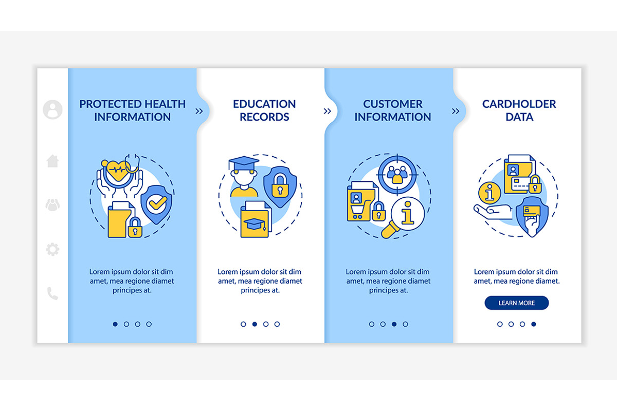 Examples of sensitive data template, a Templates & Theme by IMG Visuals