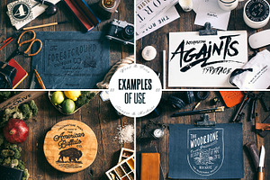 Wood & Feathers - 133 Promo Mockups