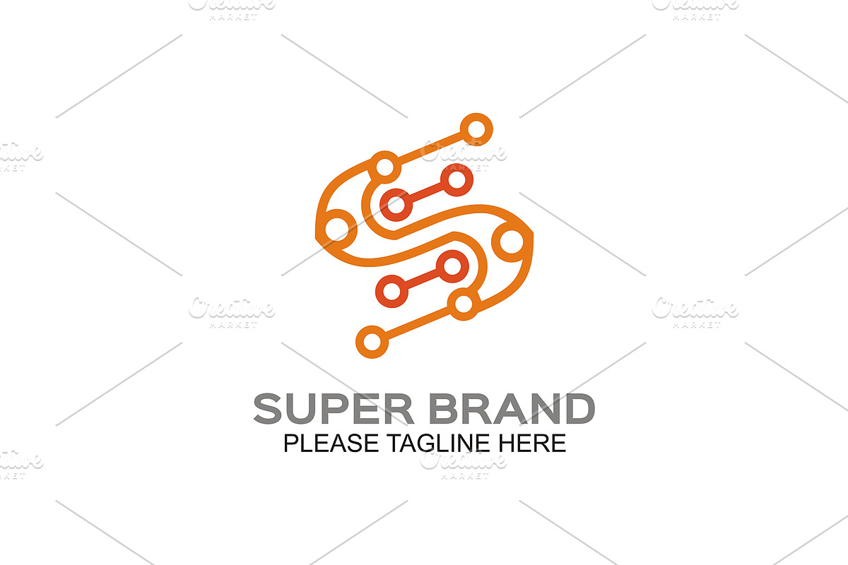 20 Logo Technology Templates Bundle, a Branding & Logo Template by Friendesigns (Photo 15 of 21)