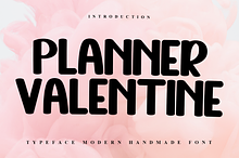 Planner Valentine