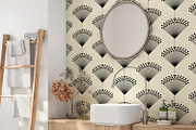 Decorative Geometric Fans, a Wallpaper Graphic by MalyskaStudio (Thumbnail 6 of 7)
