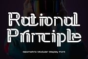 Rational Principle Font, a Sans Serif Font by 177Studio (Thumbnail 1 of 8)