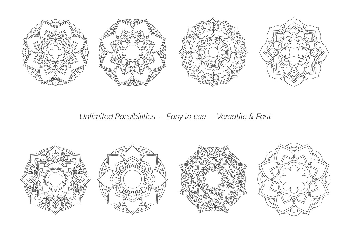 Mandala Creator Pro for Ai CS5+, an Action Add-On by Drifter Studio (Photo 7 of 8)