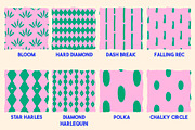 Pattern brushes for Procreate, a Brush Add-On by KJP Designs (Thumbnail 8 of 14)