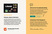 Liquid Text Effects Bundle, a Layer Style Add-On by pixelbuddha.net (Thumbnail 37 of 37)