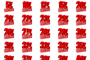 Big bundle of 3D percent discount, a Finance Illustration by sibgat (Thumbnail 2 of 8)