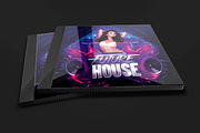 Future House Music CD Cover Template, a Templates & Theme by White Shadow Graphix (Thumbnail 2 of 2)