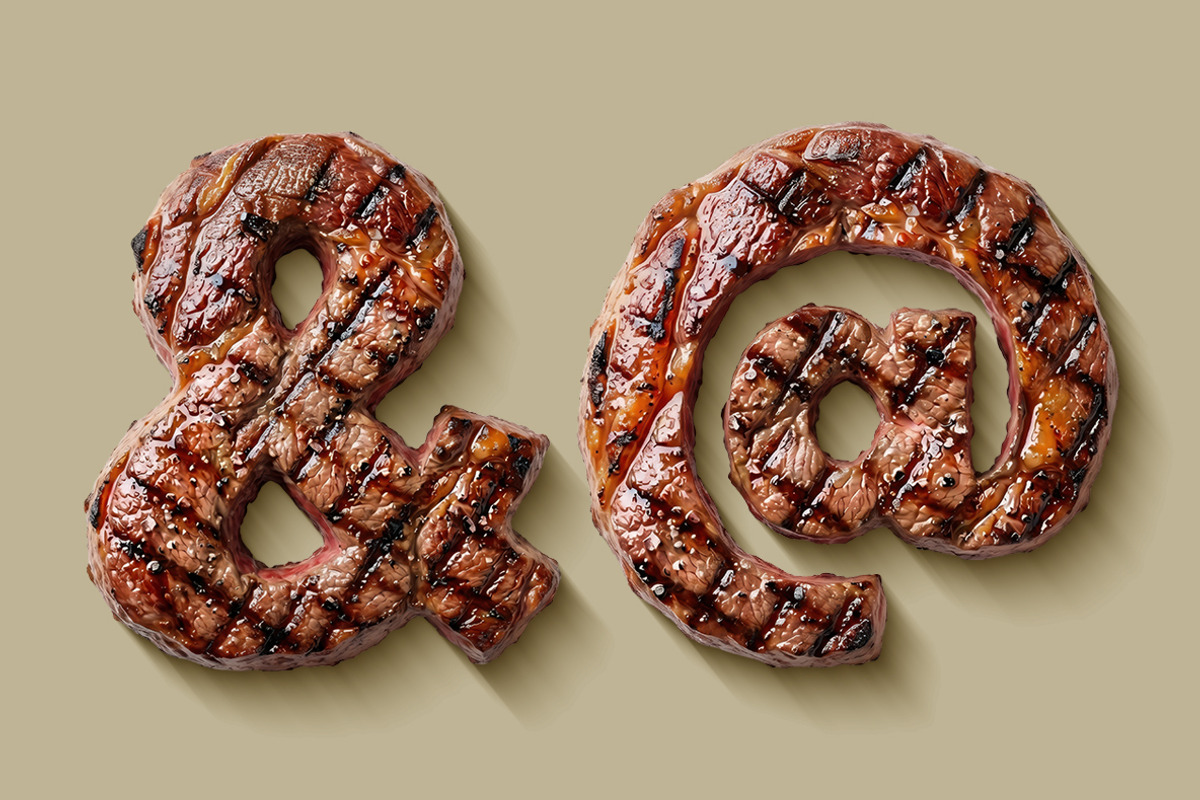 Steakhouse Font, a Sans Serif Font by Handmadefont (Photo 4 of 14)
